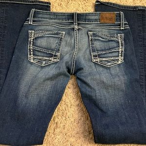 BKE Stella Denim Low-rise Bootcut Jeans